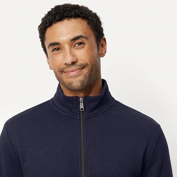 Navy Zip-Up Jacket image 1